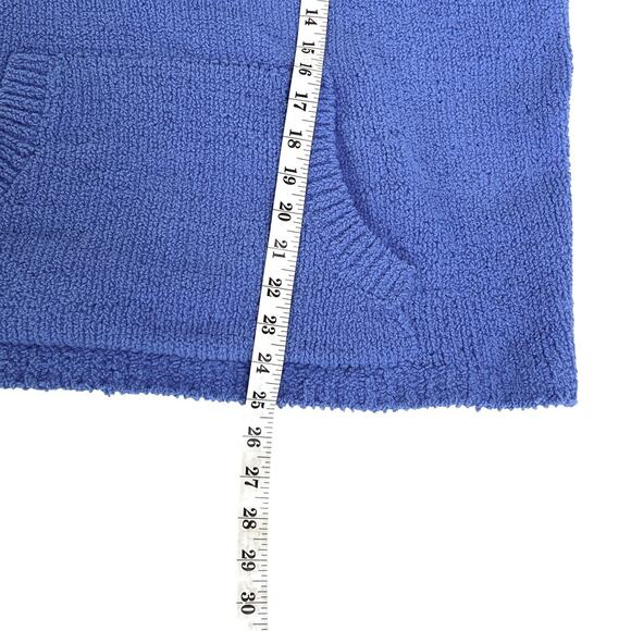 Oarsman 913 Hoodie Sweater Men Large US Navy 75 Blue Thick Knit Comfy Unisex Vtg - Picture 11 of 11